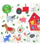 SERVIETTE MA PETITE FERME