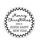 TAMPON VOEUX ROND EN BOIS 3.5CM