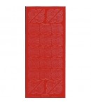 STICKERS COINS ROUGE