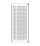 STICKERS BORDURES ARGENT 20380/1916S