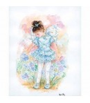 IMAGE 3D FILLETTE FEE BLEUE 24X30 GK2430058