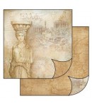 PAPIER GRECE 30 X 30 CM - STAMPERIA SBB129