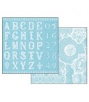 PAPIER ALPHABET 30 X 30 CM SBB216