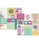 PAPIER ELEMENTS 2 30.5 X 30.5 CM - SIMPLE STORIES HEY MOM