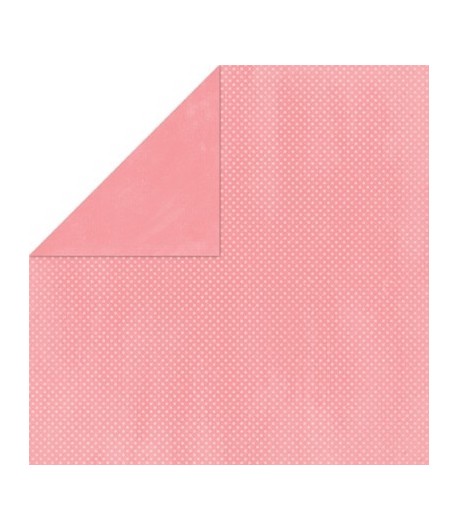PAPIER BO BUNNY DOUBLE DOT FLAMINGO 30.5 X 30.5 CM