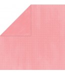 PAPIER BO BUNNY DOUBLE DOT FLAMINGO 30.5 X 30.5 CM