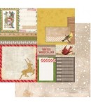 PAPIER FLURRY 30.5 X 30.5 CM - BO BUNNY CHRISTMAS COLLAGE