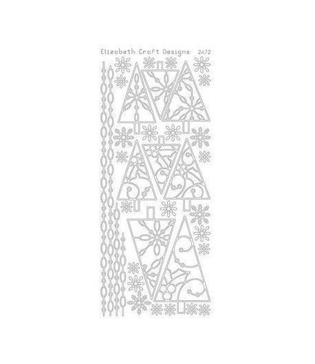 STICKERS DOUBLE FACE SAPINS NOEL