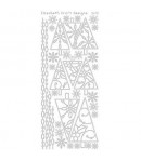 STICKERS DOUBLE FACE SAPINS NOEL