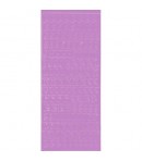 STICKERS LETTRES ROSES