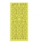 STICKERS ETOILES OR