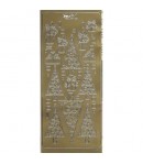 STICKERS SAPINS ARABESQUE OR