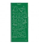 STICKERS SAPINS VERT