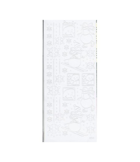 STICKERS BONHOMME DE NEIGE 501131
