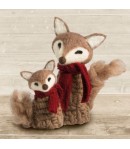 SERVIETTE LES RENARDS