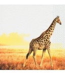 SERVIETTE GIRAFE 21925