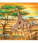 SERVIETTE GIRAFES ET ANIMAUX