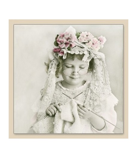 SERVIETTE LA TRICOTEUSE