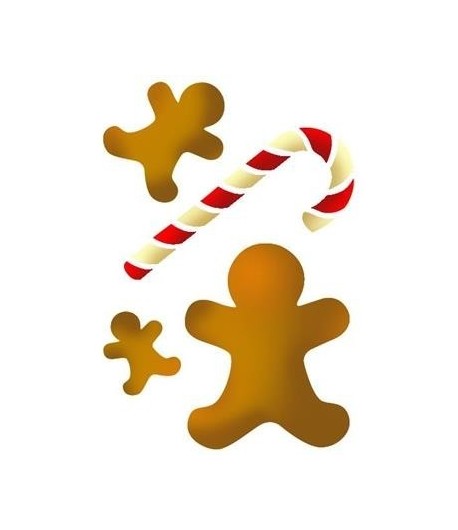 POCHOIR PAIN D'EPICES 21 X 29.7 CM KSG203