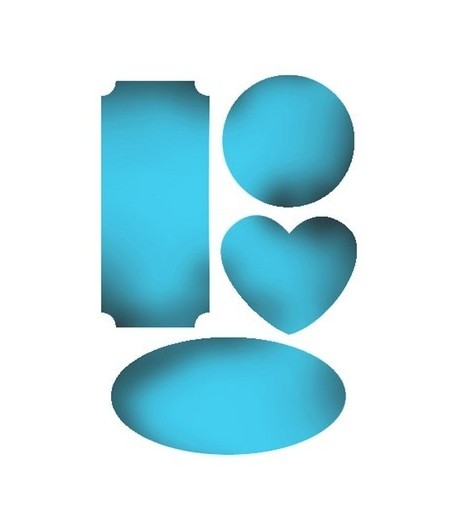 POCHOIR ETIQUETTES 21 X 29.7 CM