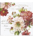 SERVIETTE SEASON FLOWERS