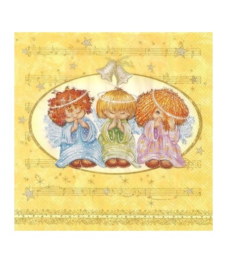 SERVIETTE LES 3 ANGES