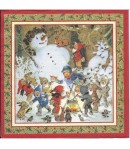 SERVIETTE LES CHANTS DE NOEL