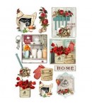 PAPIER DE RIZ COUNTRY KITCHEN 35X50 256