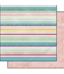 PAPIER JOLLY 30.5 X30.5 - BO BUNNY CANDY CANE LANE