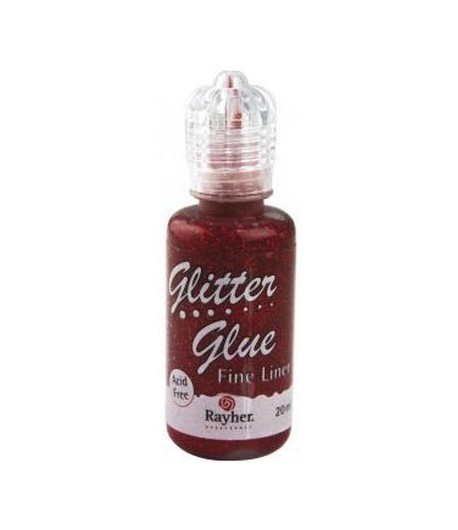 GLITTER GLUE ROUGE CLAIR  20 ML