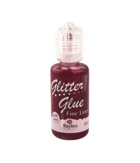 GLITTER GLUE ROUGE VIF 20 ML