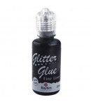 GLITTER GLUE NOIR FONCE