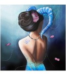 IMAGE 3D FEMME CAPRICORNE 30X30 GK3030055