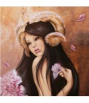 IMAGE 3D FEMME BELIER 30X30 GK3030047