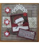 FEUILLE VINTAGE NOEL NEVI063