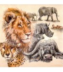 SERVIETTE BIG FIVE 2