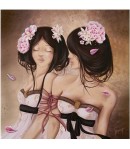 IMAGE 3D FEMME GEMEAUX 30X30 GK3030057